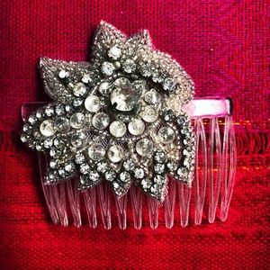 Rhinestone Hair Comb